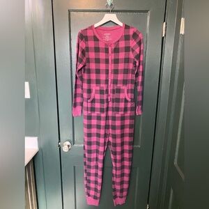Jockey plaid onesie